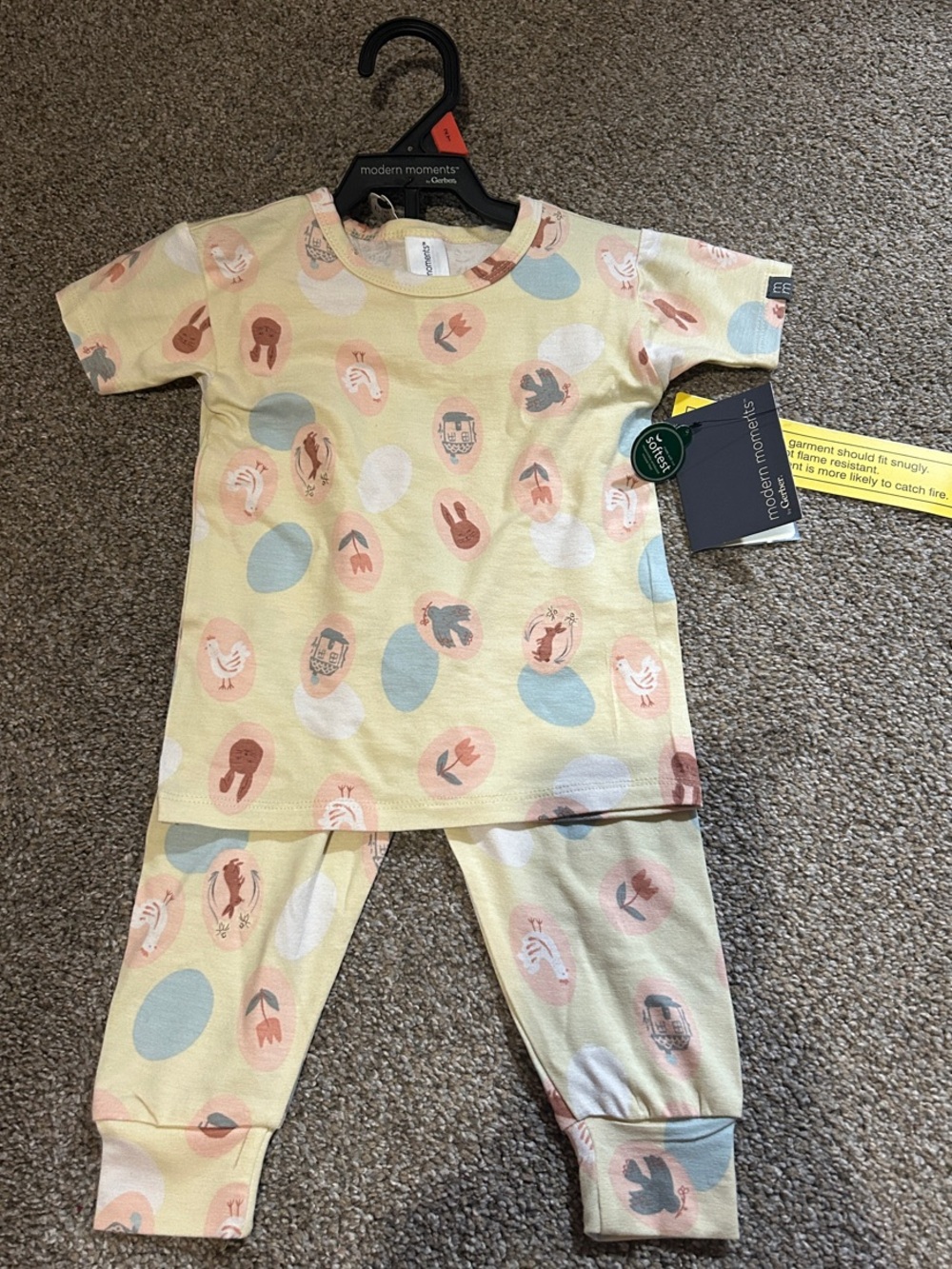 Modern Moments 2t viscose pajama set